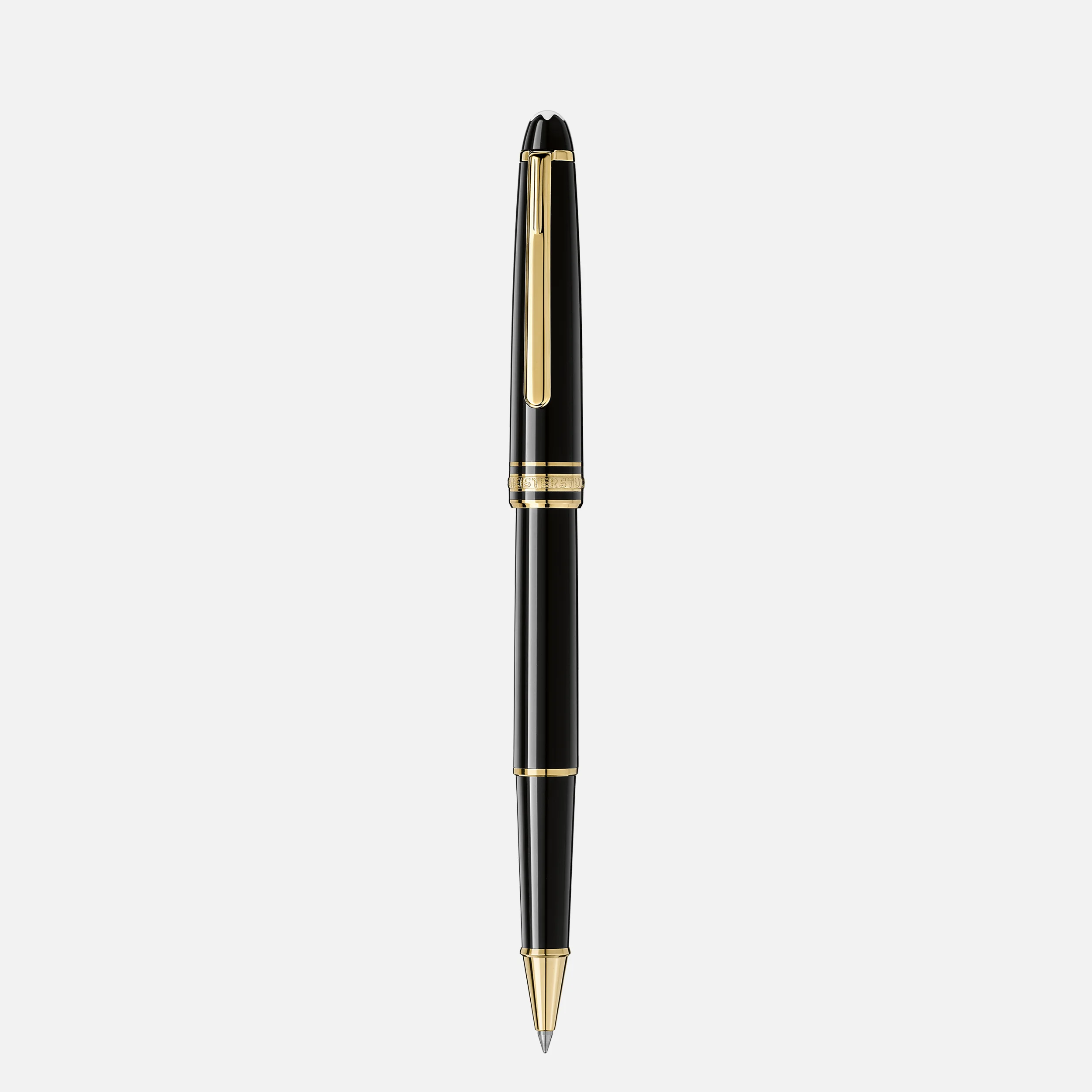 w2500 Montblanc Penna Roller Meisterstück Gold-Coated Classique - immagine 1