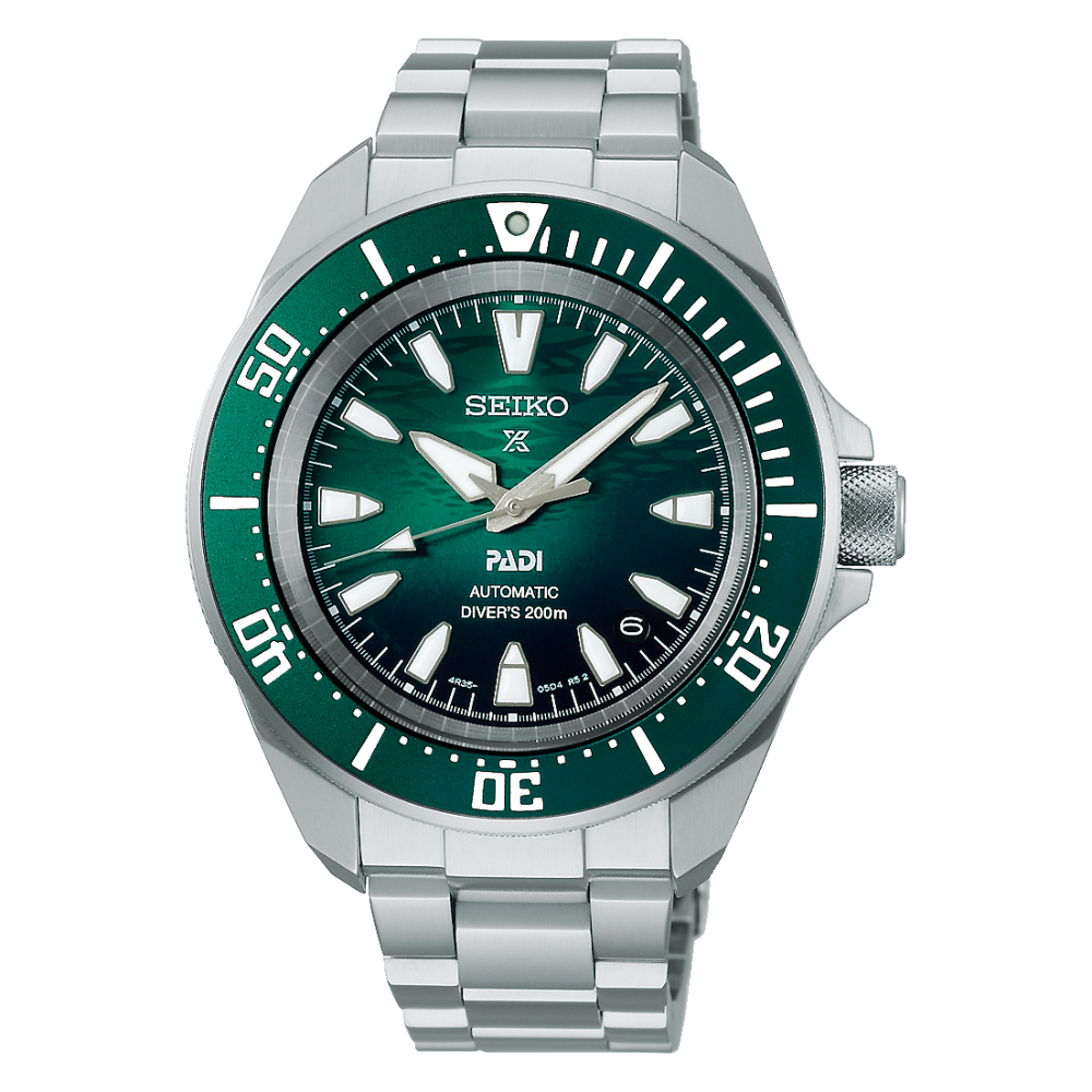 orologio-prospex-automatico-samurai-quadrante-verde-padi Seiko Orologio PROSPEX Automatico Diver 200M - immagine 1