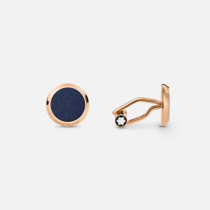 Montblanc Gemelli Meisterstück con Inserti in Pietra del Sole Blu