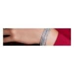 Bracciale Tennis Oro bianco e Diamanti - immagine 3